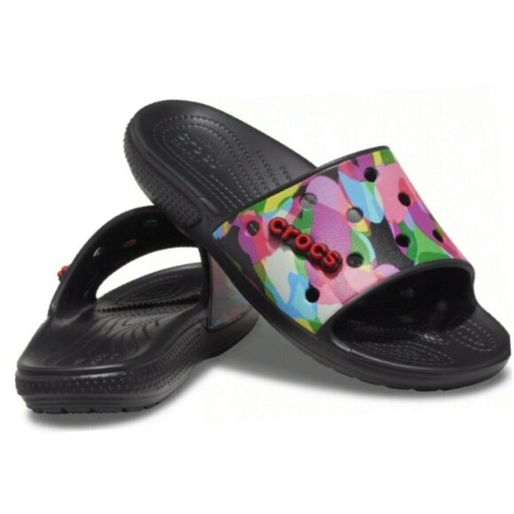 Crocs Men's Classic Bubble Block Slide - m13 - Picture 1 of 7